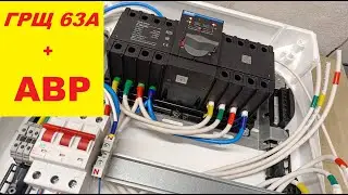 Group switchboard 63A + automatic input of backup power