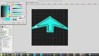 Gimp Intro - Draw a Pixelart Ship