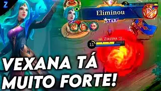 ESSE MAGO TÁ BEM FORTE! - VEXANA GAMEPLAY | Mobile Legends