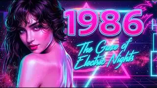 Back to 1986 - The Gaze of Electric Nights | Synthwave 80s • Retrowave • Midnight Drive