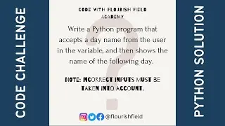 Python Coding Challenge Solution (Part 2): Using List
