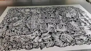 9 Ocak 2019 50X70 CM SERİGRAFİ BASKI RESİM