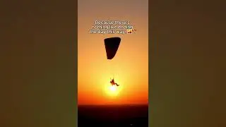 Sunsets and paramotors—it’s our favorite combination. 🌄🪂