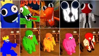 Roblox Doors Vs Rainbow Friends Characters
