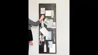 DIY Modern Bulletin Board