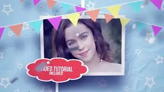 Happy Birthday | Album Fots animadas | Template Premium After Effects Free | Feliz Cumpleaños| Mega
