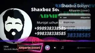 Shaxboz Soliyev-Altiyarim cover