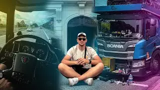 Пытаюсь держать себя в форме . Немного спорта и еды. Дальнобой