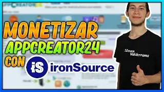 Como poner ANUNCIOS de IronSource | Appcreator24 | StevenApps