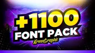 +1100 Font Pack / Premium Font Pack