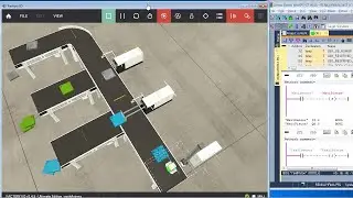 Factory IO Programı ile PLC Simülasyonu Ürün Ayrıştırma Projesi