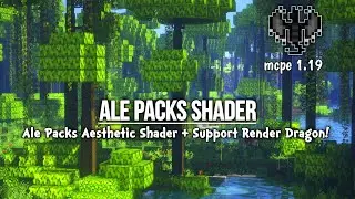 Wow Ini Dia Top 1 Shader For mcpe 1.19 Ale Packs Aesthetic Shader + Support Render Dragon!