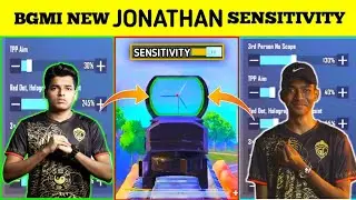 इस SENSITIVITY से🔥SCOPE नहीं हिलेगा SPRAY LIKE JONATHAN SENSITIVITY SETTING GYRO SENSITIVITY🔥NONGYRO