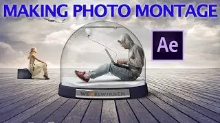 How to make a Photo montage in Adobe After Effects