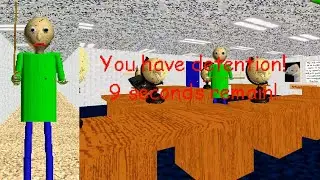 DON'T CHOOSE THE WRONG ANSWER l Baldi's Basics part one