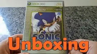 Sonic The Hedgehog - Xbox 360 - UNBOXING