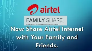 HOW TO USE SHARED AIRTEL DATA