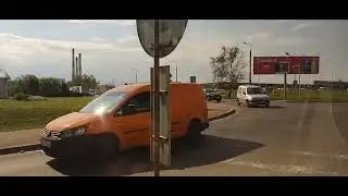 поездка на автобусе 142 г. Минска