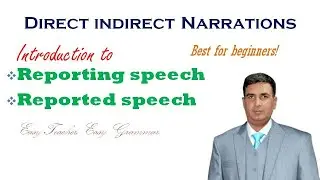 direct and indirect speech | direct and indirect speech in english grammar | direct and indirect |
