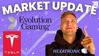 INFLATIONEN FALLER! | HEXATRONIC | EVOLUTION | TESLA | APPLE | OMXS30  | NASDAQ |