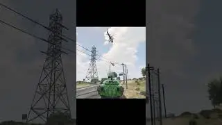 TANK TM-02 Khanjali VS Police | GTA V Online