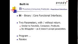 BiFunction BiConsumer BiPredicate  -  Functional Interfaces