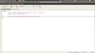 php กับ mysql ตอน 13 delete row