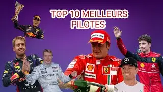 TOP 10 Des MEILLEURS PILOTES De F1 De L'HISTOIRE