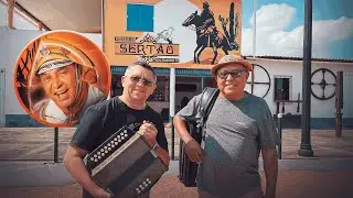JOQUINHA GONZAGA (SOBRINHO DE LUIZ GONZAGA) VISITA O INSTITUTO MUSEU DO SERTÃO