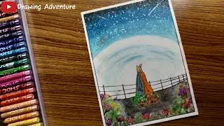 Heer Ranjha - Bhuvan Bam | Oil Pastel Drawing - step by step