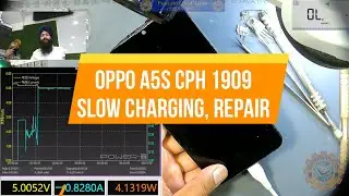 Oppo A5S CPH 1909 Slow Charging, Repair.
