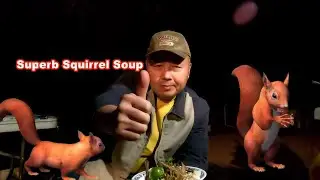 Cooking Red Squirrel Meat Asian Style
