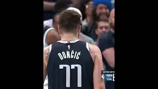 LUKA CRAZY 4 pt PLAY MAVS VS TIMBERWOLVES game 4 #nba #nbaplayoffs #luka #kyrieirving #anthonyedward