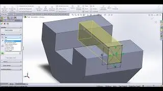 SOLIDWORKS AYNALAMA KOMUTU ÇİZİM