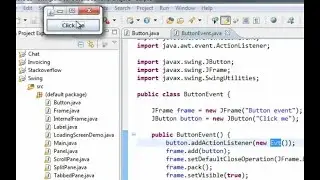 How to make an easy GUI project | Java Netbeans | Java Click Me Project | In less than 5 minutes