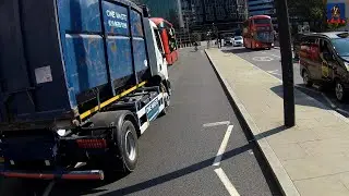 Rubbish Driving from a Rubbish Company - FORS - One Waste Mitcham - GH23 ONE