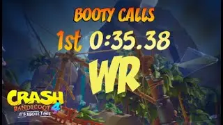 Crash 4 Time Trial Booty Calls Former World Record 35:38