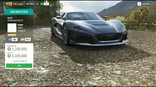 Forza Horizon 4 Auction House Sniping Rimac C Two