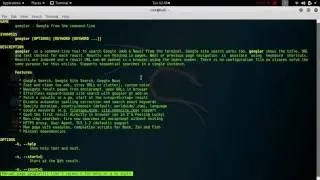Googler : Google in command line [ Kali Linux ]  | Certcube