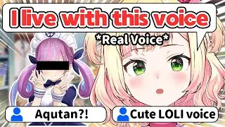 Nene's Real Voice Actually Sounds Like Aqua and It's Super Cute[Hololive/EngSub/JpSub]