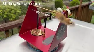MM 5 Stirling Engine Kit on BBQ