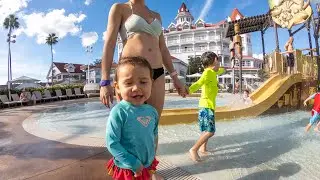 Disney's Grand Floridian Resort Pool Fun!