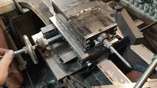 токарный самому. 3 часть!  малая продольная.