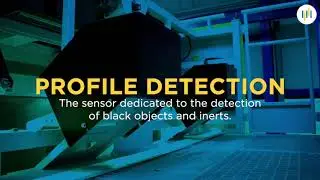 Profile Detection Pellenc ST : Sorting Black Objects and Inerts