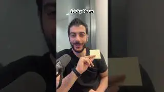 استخدام Sticky Notes في الأعمال المكتبية 📝