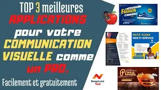 Top 3 meilleurs SITES ET APPLICATIONS pour vos CRÉATIONS GRAPHIQUES comme UN PRO | Facile et Gratuit