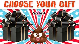 CHOOSE YOUR GIFT  🎁  left or right,  this or that? 🎁 ANNA GOLD