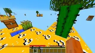 Minecraft LUCKY BLOCK SKYBLOCK WARRIORS #1 with Vikkstar, BajanCanadian, Woofless & Lachlan