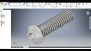 Autodesk Inventor 2019 - Axle Peg - Train Project - Beginner Tutorial