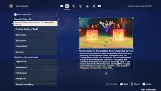 Genshin Impact 5.1 Secret Source Automaton: Configuration Device field boss fight